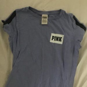 vs pink purple t-shirt